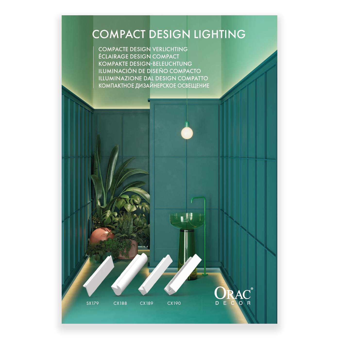 Leaflet Compact Design Lighting - gaimsas risinājumi istabai